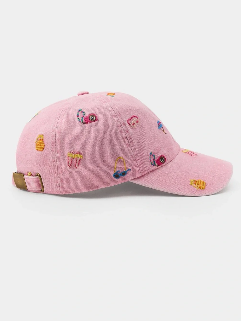 Zara 100% cotton embroidery cap , adjustable